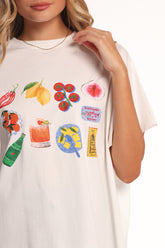Alda Tee - White